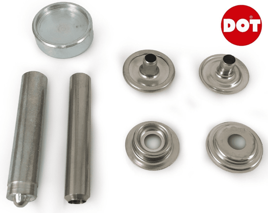 10x Genuine Dot Stainless Steel Stud Boat Canopy Canvas Fastener Kit With Tools