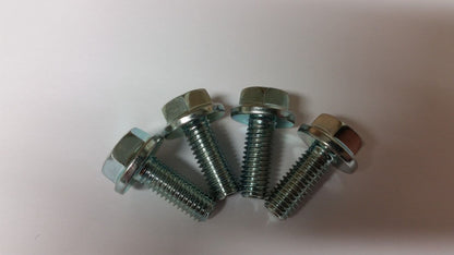 10x Hex Bolt M8x20 Hexagonal Bolts for Peugeot Metal Washer