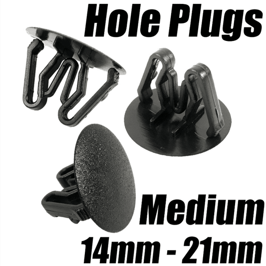 10x Hole Plugs Blanking Grommet Trim Snap In Clips Car Boat Bike 14mm-21mm M