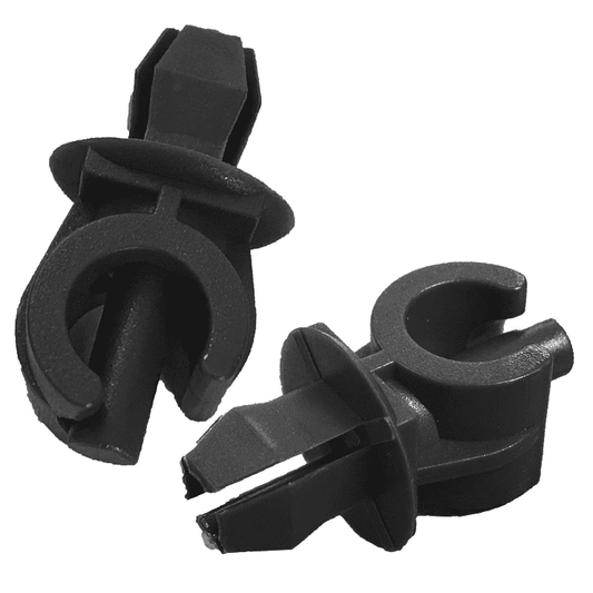 10x Hood Prop Rod Support Clip Hold 8mm Rod Clamp Retainer for VW 6N0-823-397-Ac