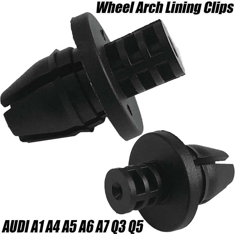 10x Inner Wheel Arch Splashguard Wing Plate Clips for Audi A1 A4 A5 A6 A7 Q3 Q5