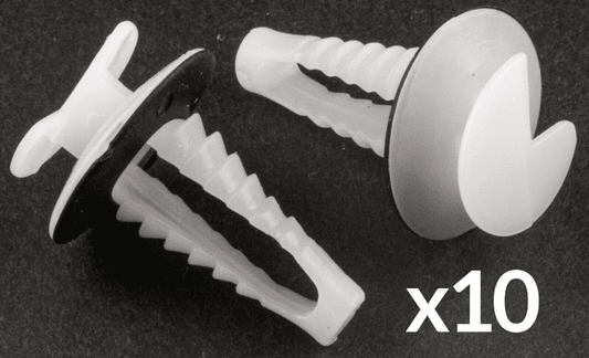 10x Interior Boot Panel Trim Clips for Ford Transit Connect Door Card Plastic