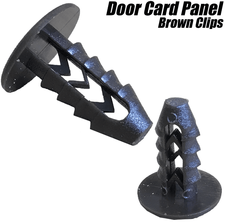 10x Interior Door Card Moulding Plastic Trim Clips for Fiat Panda Croma Duna