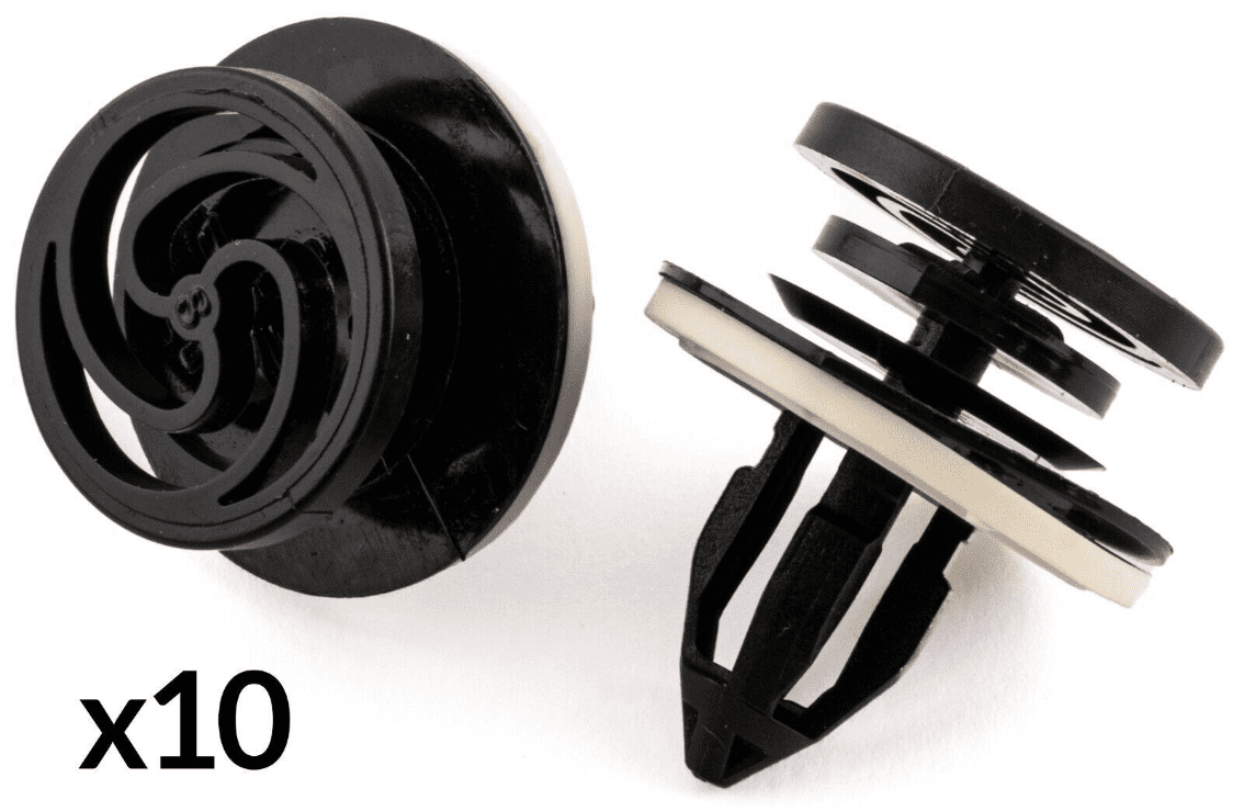 10x Interior Door Card Panel Fastener Trim Clips for Audi A3 A4 VW