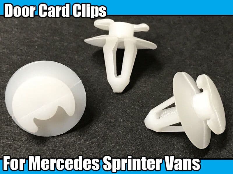 10x Interior Door Card Trim Clips Panel Holder for Mercedes Sprinter 901 902 903