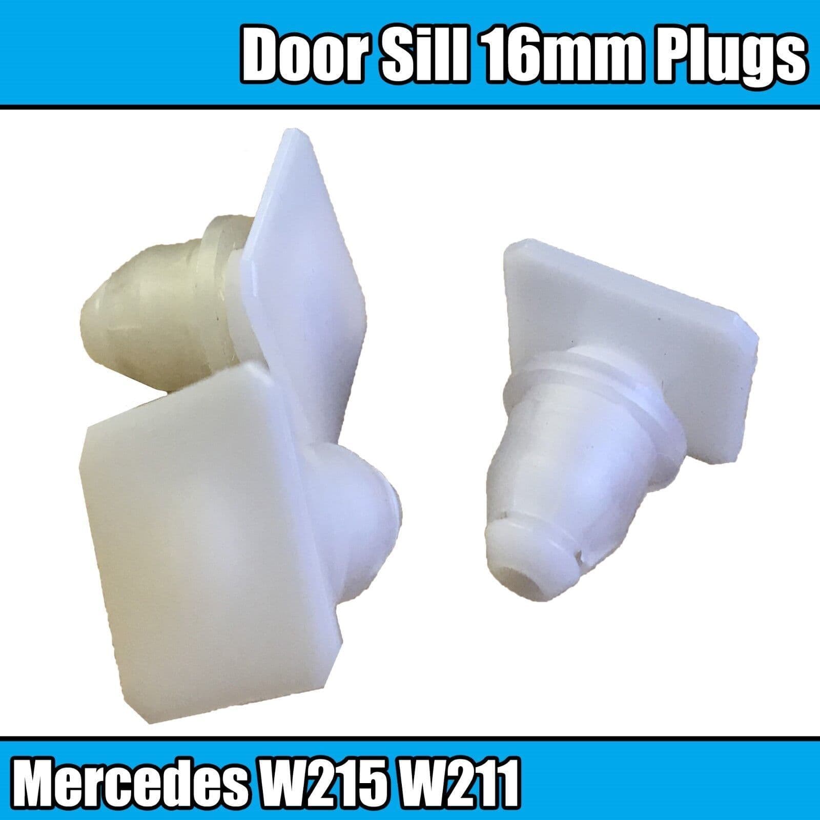10x Interior Door Sill Panel Trim Clip Plug for Mercedes Cl E Class W215 W211