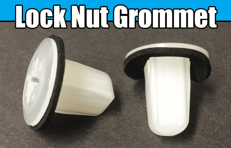 10x Lock Nuts for Kia Hyundai  Screw Grommets Fit A 9mm Square Hole