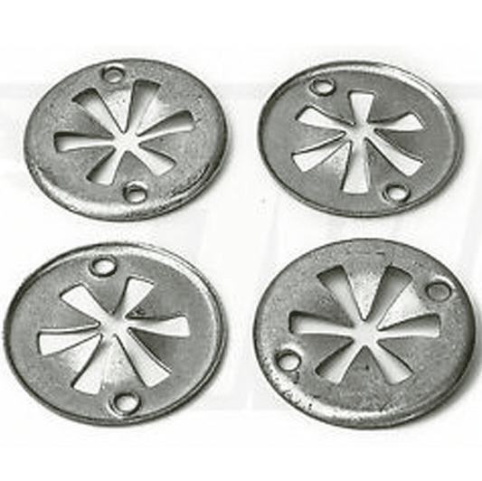 10x Locking Star Washers for Volkswagen Metal VW Underbody Heat Shield Fasteners