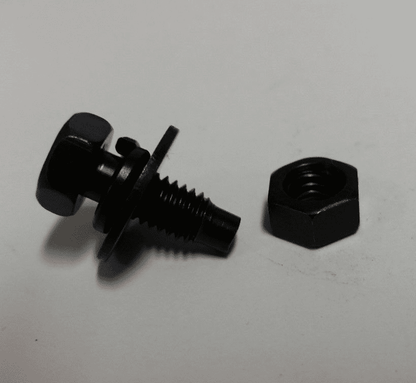 10x M6X 15mm Hex Bolts for Toyota Hyundai Honda Black Washer Nut & Spring Washer