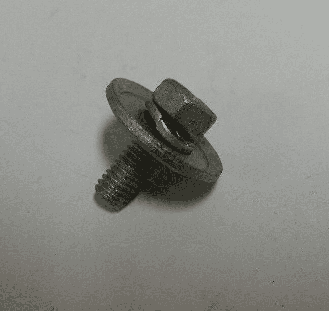 10x M6X16mm Hex Bolts for Toyota Metal Oil Pan With Washer & Spring Washer