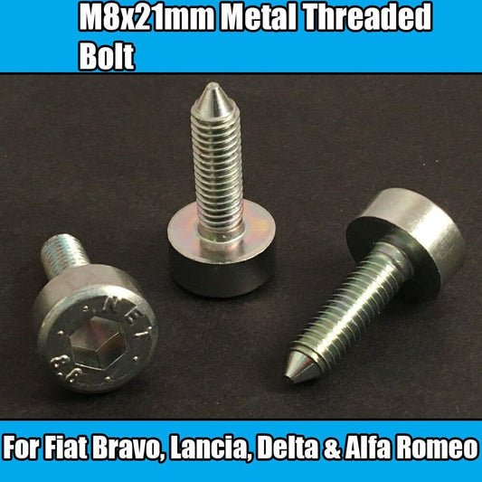 10x M8X21mm Bolts for Fiat Bravo Lancia Delta Alfa Romeo