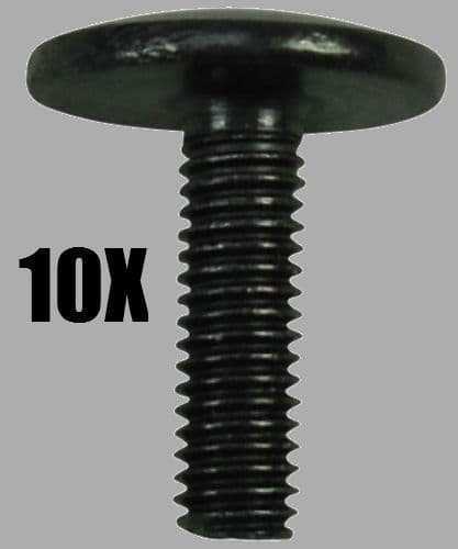 10x Metal Torx Screw 6X20mm For Citroen Durable High Quality