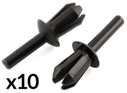 10x Mud Shield Clips for VW Audi Push Type Trim Rivets Retainer C15 16186729901C