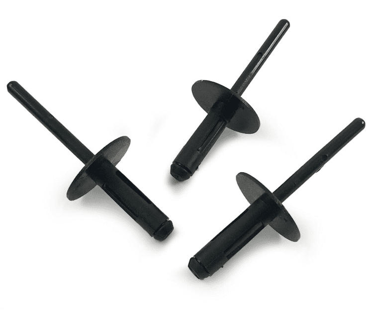 10x Plastic Blind Rivet 6mm Bumper Wheel Arch Skirt Clips for BMW Mini