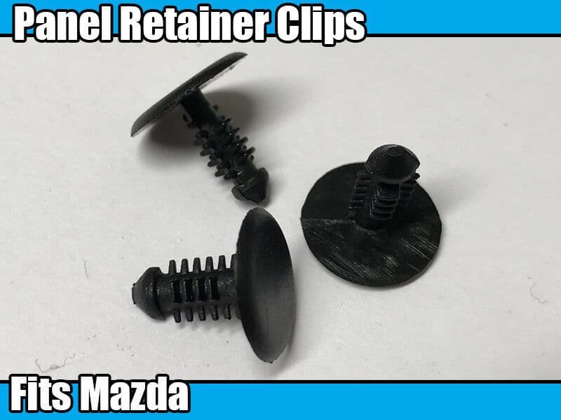 10x Plastic Fir Tree Trim Clips for Mazda Panel Retainer 992490512