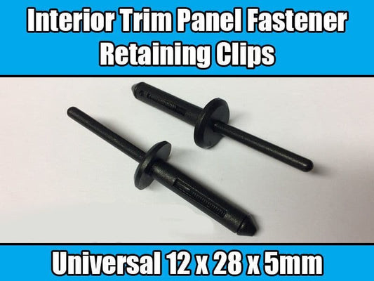 10x Plastic Spreader Rivet Fastener Trim Clips for Chrysler Bumper