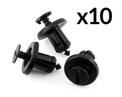 10x Plastic Trim Clips Bumpers  Wheel Arch 01515-00Qab for Nissan K12 Qashqai