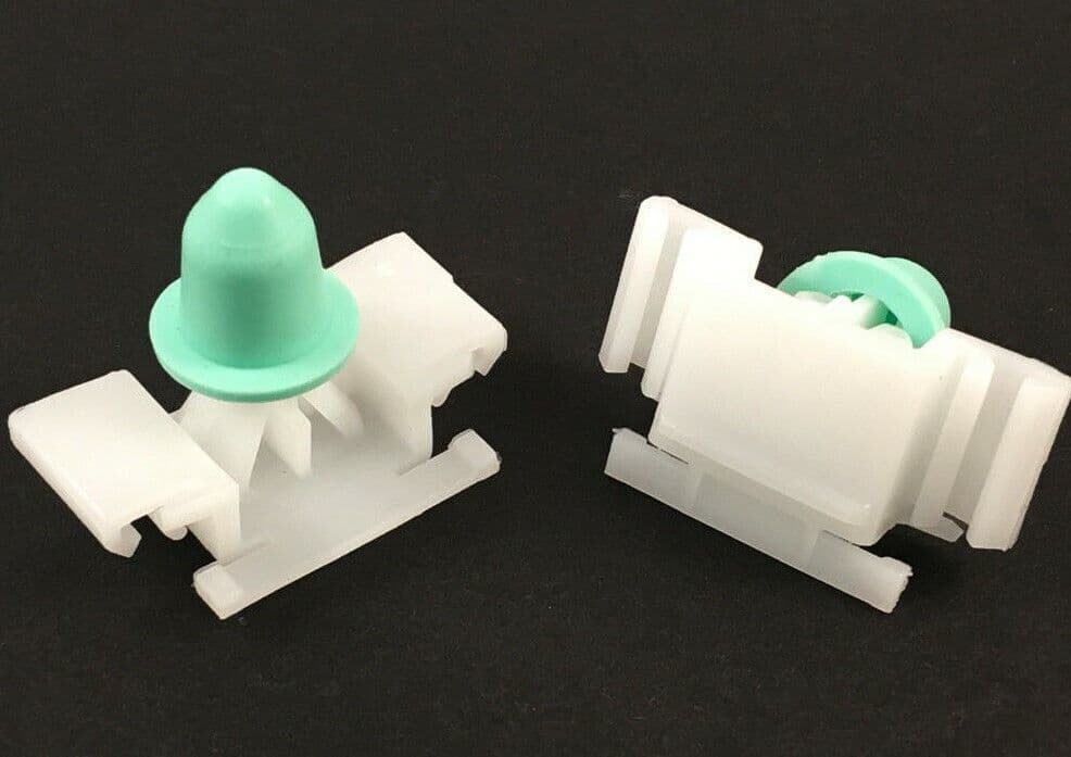 10x Plastic Trim Clips for BMW E36 M3 Door Moulding Strips Bumpstrip