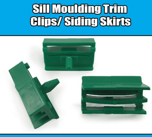 10x Plastic Trim Clips Side Skirt Fastener for BMW 5 Series & Nissan