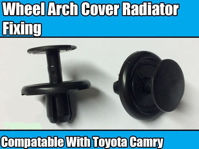 10x Retaining Trim Clips for Toyota Camry Wheel Arch Cover Radiator Splash Guard