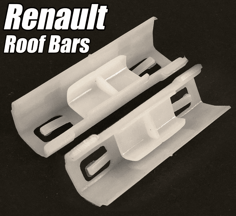 10x Roof Bar Mounting Clips for Renault Megane Master Twingo Scenic 7703077341