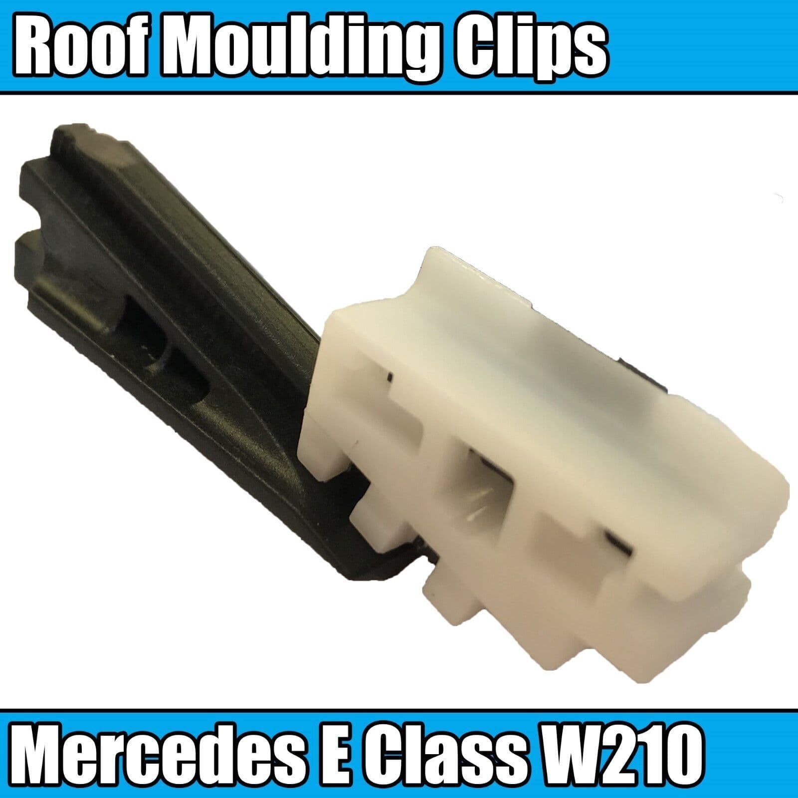 10x Roof Ceiling Moulding Guide Trim Clips for Merdedes E Class W210 A2106900213