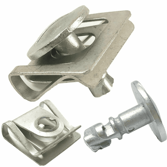 10x Screw Body Clip for Rover 75 Mg Zt Metal Engine Cover Undertray Fitting