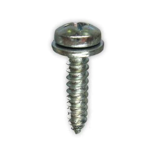 10x Screws for Vauxhall GM 10x25mm Metal Screws With Washer Pozi Type 11067771
