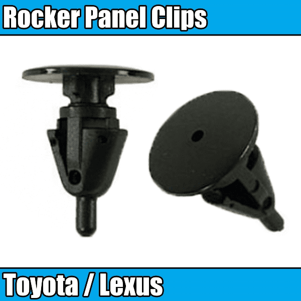 10x Side Body Rocker Body Panel Moulding Trim Clips for Toyota Lexus 7586730110
