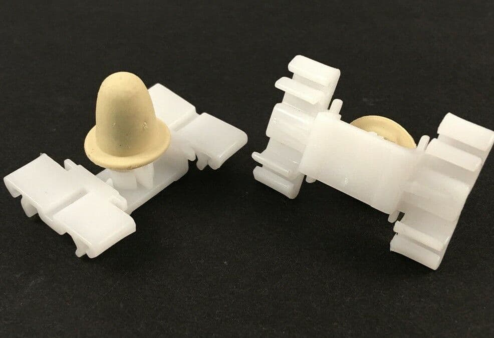10x Side Door Moulding Strip Plastic Rivet Trim Clips for BMW Series 3