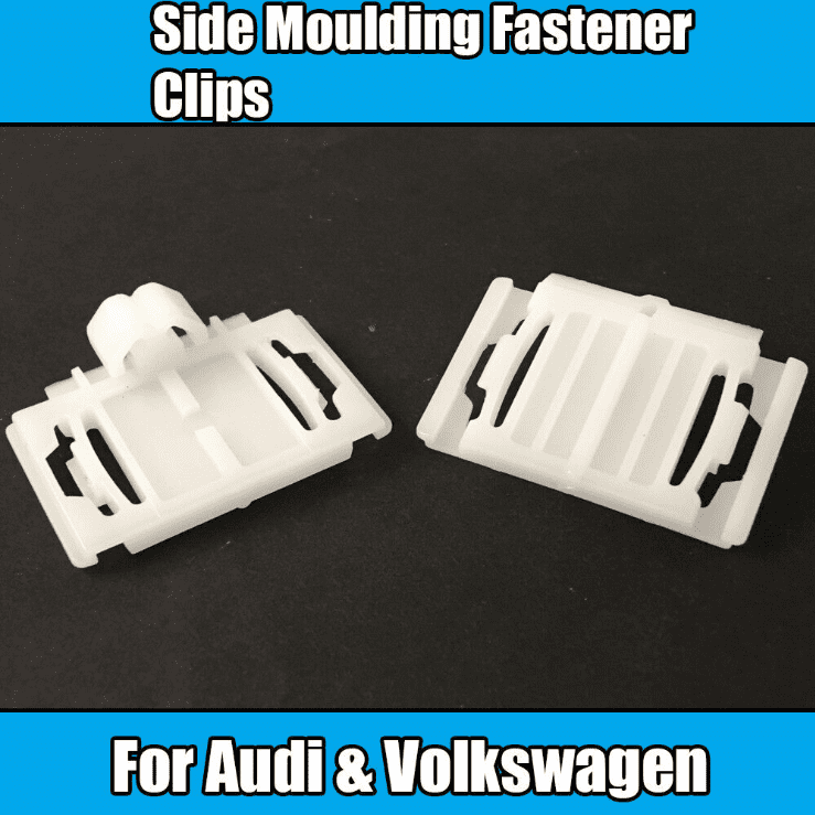 10x Side Moulding Retainer Fastener Plastic Clips - Audi VW Volkswagen