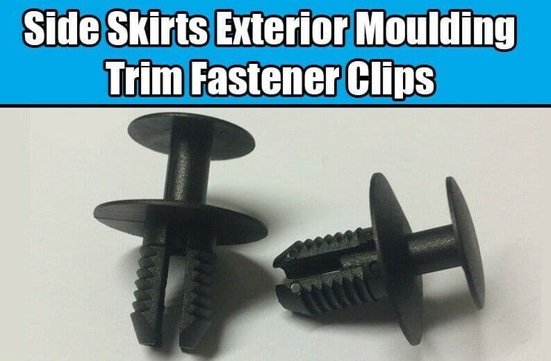 10x Side Skirts Exterior Sill Moulding Reainers Covers for BMW E34 E36 E46 E90