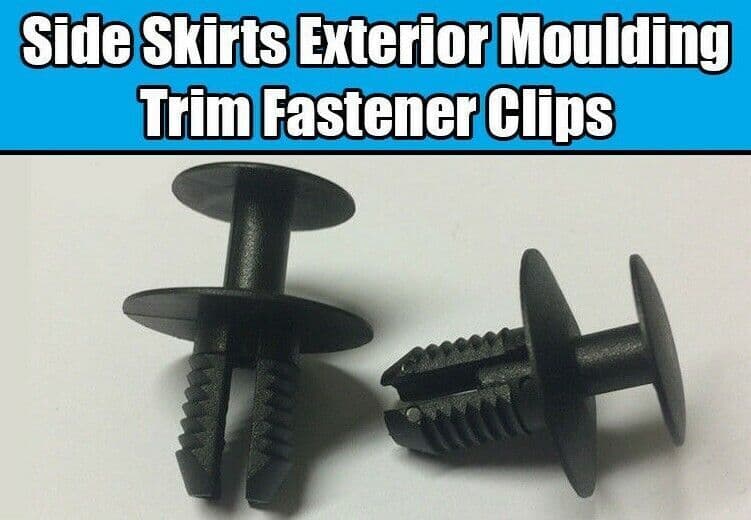 10x Side Skirts Exterior Sill Moulding Reainers Covers for BMW E53 X5 E60 E70
