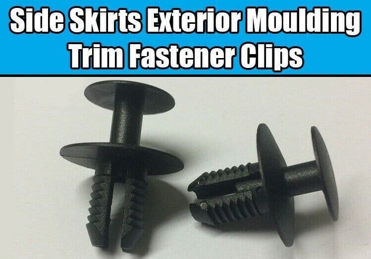 10x Side Skirts Exterior Sill Moulding Reainers Covers for BMW E81 E82 E83 X3