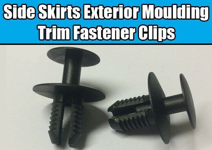 10x Side Skirts Exterior Sill Moulding Reainers Covers for BMW Z4 E87 E88 E89