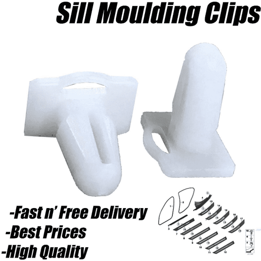 10x Sill Kick Plate Trim Clips for BMW 3 5 7 Series E30 E32 E34 E36 E38 E39 E46
