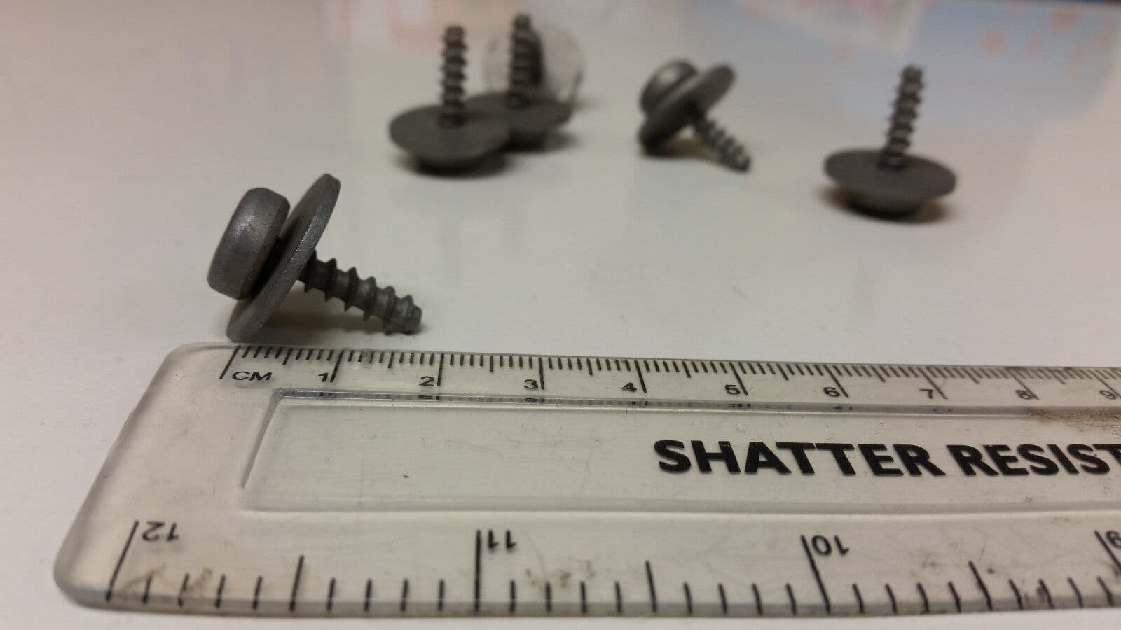 10x Torx Screw With Washer for Ford Opel Vauxhall Metal Finish W503524S424