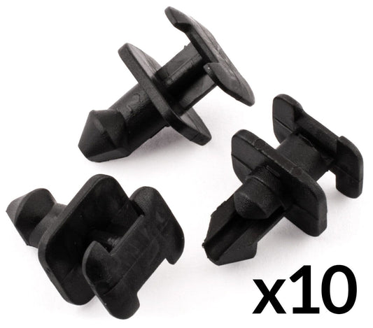 10x Trim Clips for BMW 5 7 Series E32, E34, Z1 Scuttle Panel & Windscreen Cowl