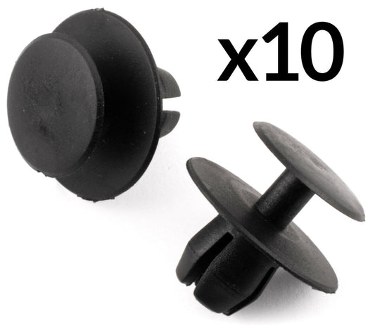 10x Trim Clips for Mercedes 124 Sl129 S 190 201 W203 W140 Boot Lining Plastic