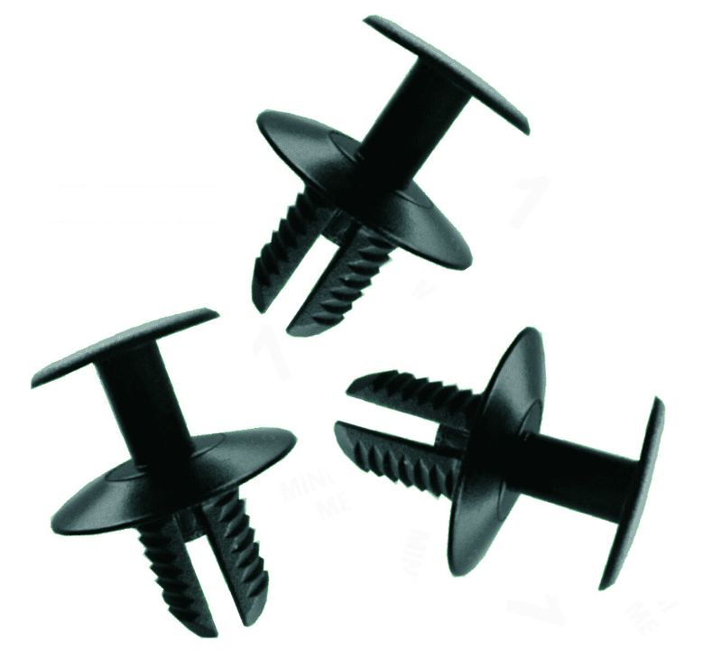 10x Trim Clips for Mercedes BMW Mini Volvo Engine Under Tray Wheel Arch Plastic