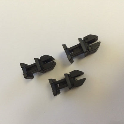 10x Trim Clips for Mercedes Class A B C E 124 Boot Strip Cover Black Plastic