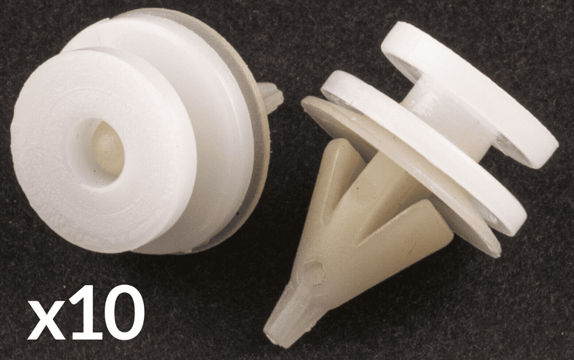 10x Trim Clips for Renault Clio 2 Mk II Kangoo Interior Door Card Panel Fascia