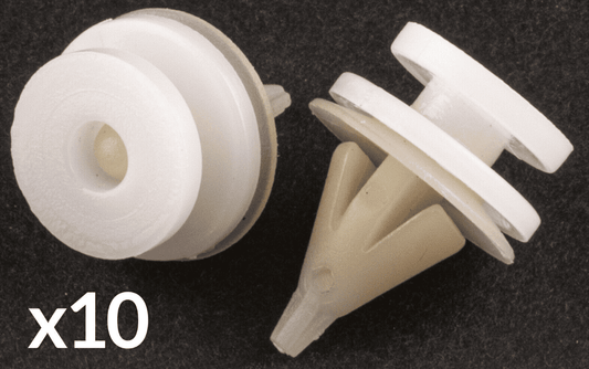 10x Trim Clips for Renault Clio 2 Mk II Kangoo Interior Door Card Panel Fascia