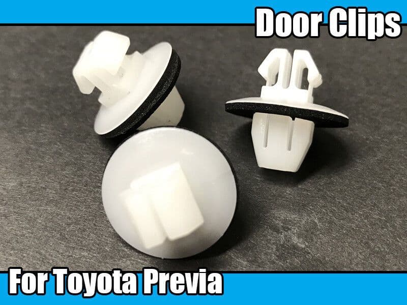 10x Trim Clips for Suzuki Grand Vitara & Toyota Previa & Rav4 Cover Protector
