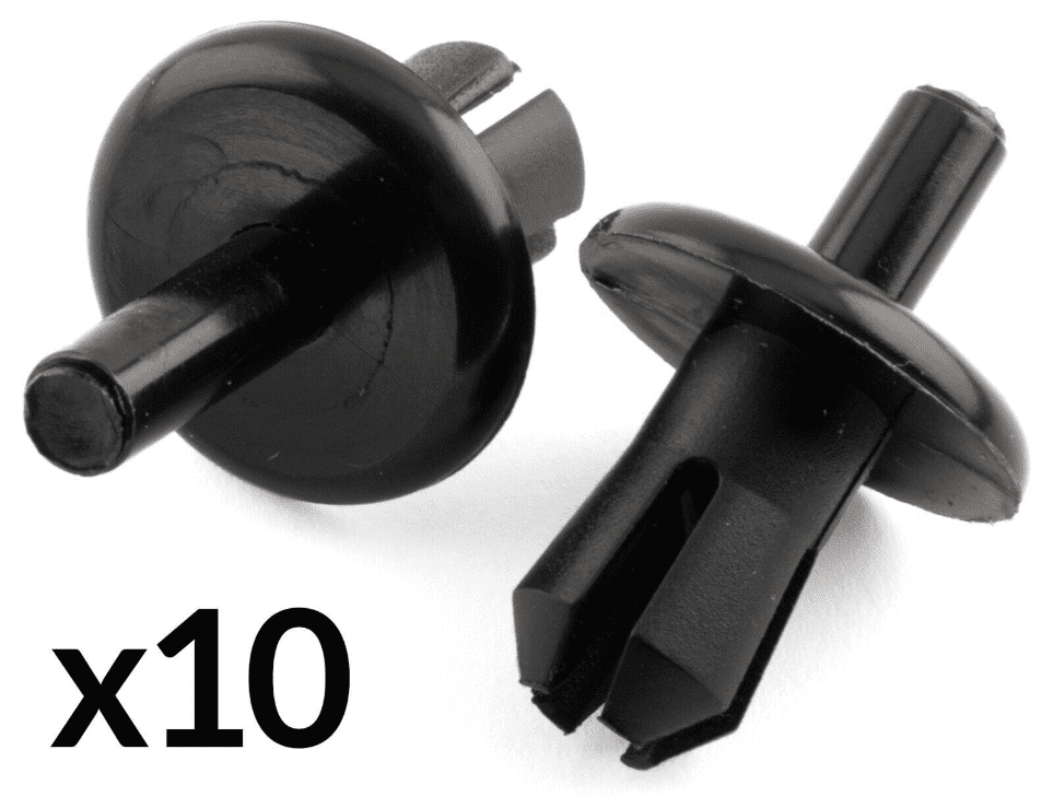 10x Trim Clips for Vauxhall Front Bumper Radiator Grille Wheel Arch Lining Rivet