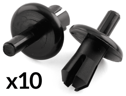 10x Trim Clips for Vauxhall Front Bumper Radiator Grille Wheel Arch Lining Rivet
