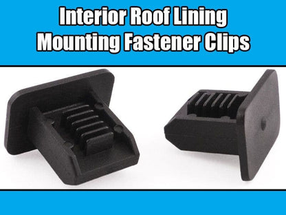 10x Trim Clips for VW Plastic Interior Roof Pillar Lining Mounting Fastener