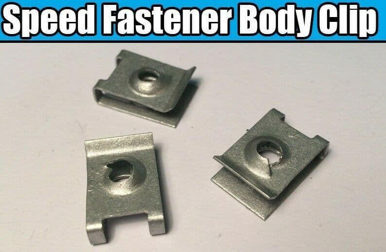 10x U Nut for BMW Speed Fastener Body Chassis Sheet Metal Nut Clip Fixing