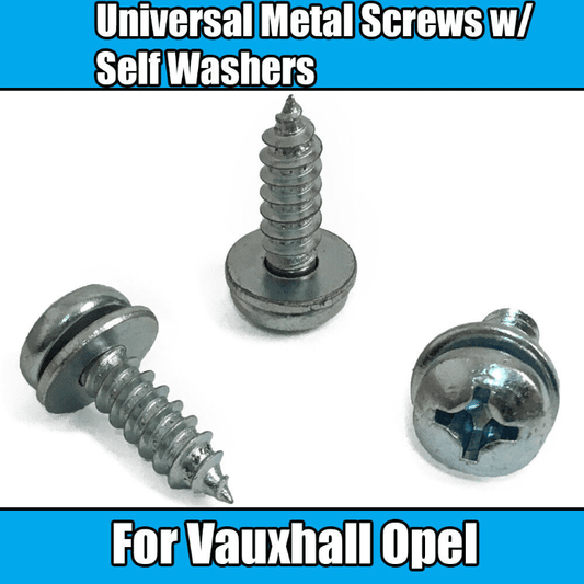10x Universal Screws for Vauxhall Opel Metal Self Washers 5.5mmx16mm 2038251