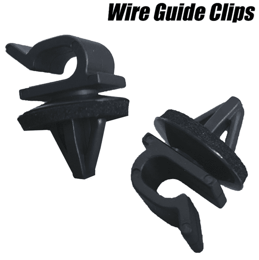 10x Vehicle Cable/Wiring Wire Guide Harness Trim Clips Routing Engine Bay Aux